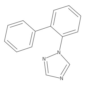 1-[1,1a(2)-Biphenyl]-2-yl-1H-1,2,4-triazole Structure
