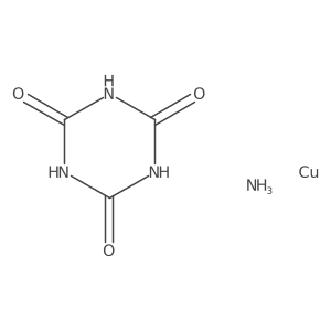 Cuprammonium cyanurate结构式