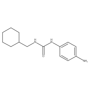 N-(4-Aminophenyl)-Na(2)-(cyclohexylmethyl)urea结构式