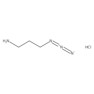 3-Azidopropan-1-amine hydrochloride结构式