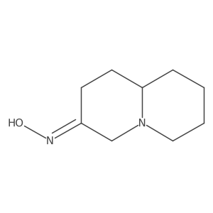 Hexahydro-2H-quinolizin-3(4H)-one oxime结构式