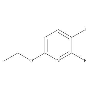 6-Ethoxy-2-fluoro-3-iodopyridine Structure