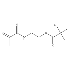 2-(Methacrylamido)ethyl-2-bromoisobutyrate结构式