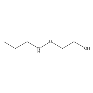2-[(Propylamino)oxy]ethanol Structure