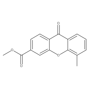 5-Methyl-9-oxo-9H-xanthene-3-carboxylic acid methyl ester结构式