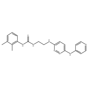 1-(2,3-Dimethylphenyl)-3-(2-((6-(pyridin-4-ylamino)pyridazin-3-yl)amino)ethyl)urea Structure