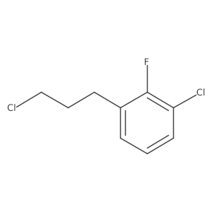 1-Chloro-3-(3-chloropropyl)-2-fluorobenzene Structure