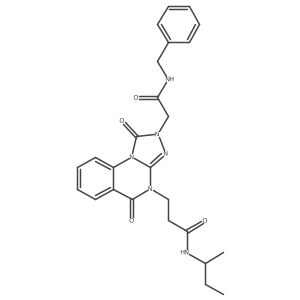 2-[4-(3,4-dihydroisoquinolin-2(1H)-ylcarbonyl)phenyl]-6-pyrrolidin-1-ylpyridazin-3(2H)-one Structure