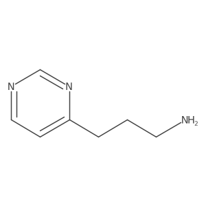 3-(Pyrimidin-4-yl)propan-1-amine Structure