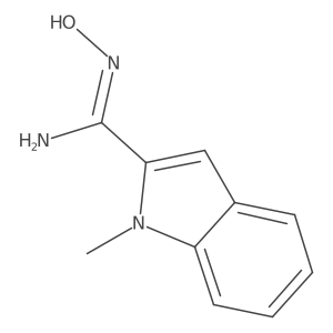 N'-hydroxy-1-methylindole-2-carboximidamide Structure