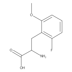 (S)-2-Amino-3-(2-fluoro-6-methoxyphenyl)propanoic acid Structure