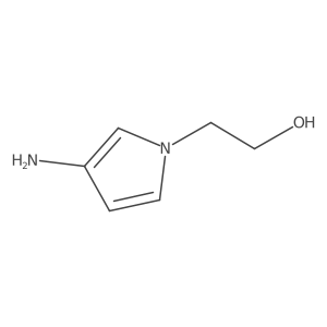 3-Amino-1h-pyrrole-1-ethanol Structure