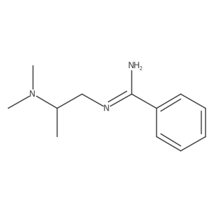 Benzenecarboximidamide, N-[2-(dimethylamino)propyl]-结构式