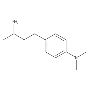 4-[(3S)-3-aminobutyl]-N,N-dimethylaniline Structure