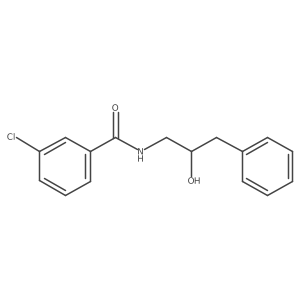 3-chloro-N-(2-hydroxy-3-phenylpropyl)benzamide Structure