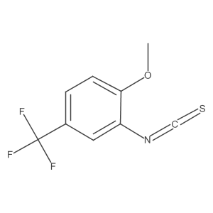 2-Isothiocyanato-1-methoxy-4-trifluoromethyl-benzene结构式