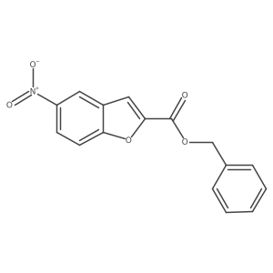 Benzyl 5-nitro-1-benzofuran-2-carboxylate Structure