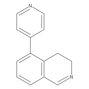 5-(Pyridin-4-yl)-3,4-dihydroisoquinoline Structure