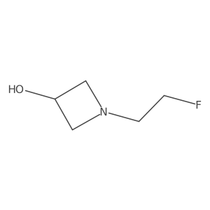1-(2-Fluoroethyl)azetidin-3-ol Structure