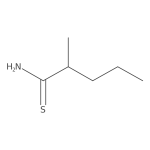 2-Methylpentanethioamide Structure