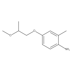 4-(2-Methoxypropoxy)-2-methylaniline Structure