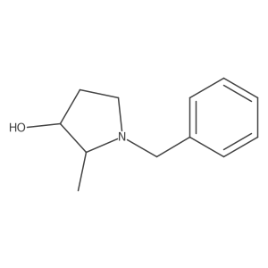 (2R,3S)-1-Benzyl-2-methylpyrrolidin-3-ol Structure