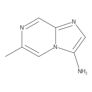 6-Methylimidazo[1,2-a]pyrazin-3-amine Structure