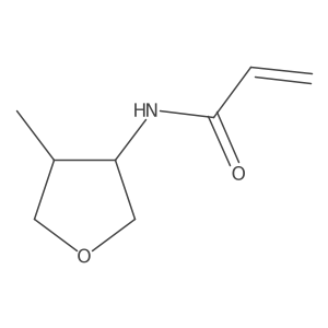 N-(4-Methyloxolan-3-yl)prop-2-enamide结构式