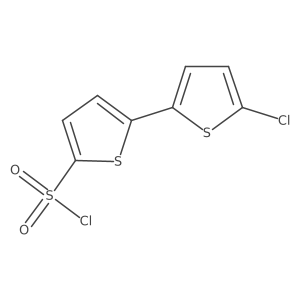 5'-Chloro-2,2'-bithiophene-5-sulfonyl chloride Structure