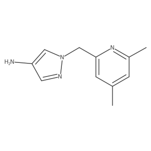 1-[(4,6-dimethylpyridin-2-yl)methyl]-1H-pyrazol-4-amine Structure