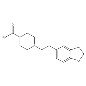 1-[2-(2,3-Dihydro-1-benzofuran-5-yl)ethyl]piperidine-4-carboxamide Structure