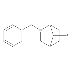 2-Benzyl-7-fluoro-2-azabicyclo[2.2.1]heptane Structure