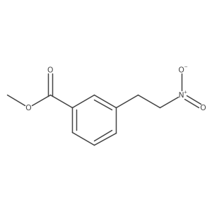 Methyl 3-(2-nitroethyl)benzoate Structure