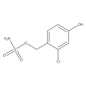 (2-Chloro-4-hydroxyphenyl)methyl sulfamate结构式