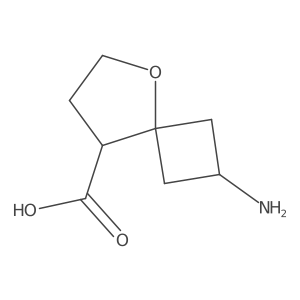 2-Amino-5-oxaspiro[3.4]octane-8-carboxylic acid Structure