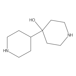 [4,4'-Bipiperidin]-4-ol结构式