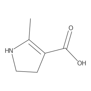 2-methyl-4,5-dihydro-1H-pyrrole-3-carboxylic acid Structure
