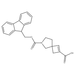 6-{[(9H-fluoren-9-yl)methoxy]carbonyl}-6-azaspiro[3.4]oct-1-ene-2-carboxylic acid Structure