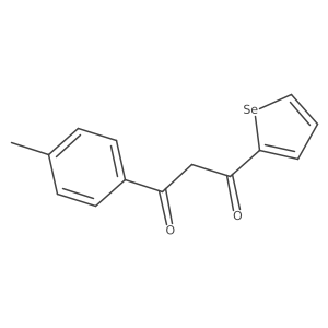 1-(4-Methylphenyl)-3-selenophene-2-yl-1,3-propanedione结构式