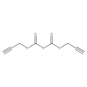 Prop-2-ynoxycarbonyl prop-2-ynyl carbonate结构式