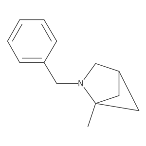 2-Benzyl-1-methyl-2-azabicyclo[2.1.1]hexane Structure