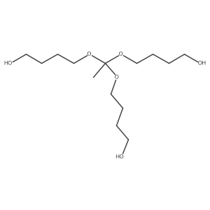 1-Butanol, 4,4a(2),4a(2)a(2)-[ethylidynetris(oxy)]tris- Structure
