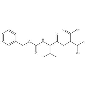 N-[(Phenylmethoxy)carbonyl]-L-valyl-L-threonine Structure