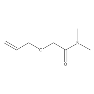 N,N-Dimethyl-2-(2-propen-1-yloxy)acetamide Structure