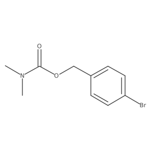(4-bromophenyl)methyl N,N-dimethylcarbamate结构式