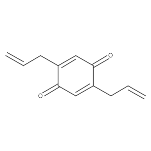 2,5-Cyclohexadiene-1,4-dione, 2,5-di-2-propen-1-yl- Structure