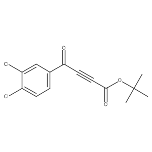 tert-Butyl 4-(3,4-dichlorophenyl)-4-oxobut-2-ynoate结构式