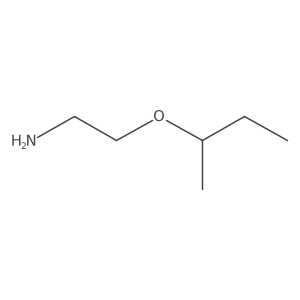 2-(sec-Butoxy)ethan-1-amine结构式