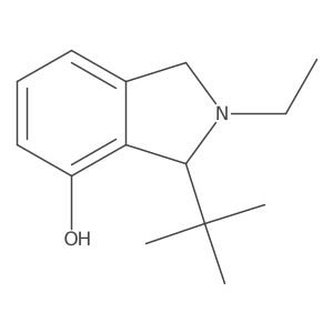 3-(Tert-butyl)-2-ethylisoindolin-4-ol Structure