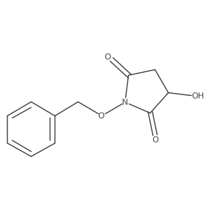 (R)-1-(benzyloxy)-3-hydroxypyrrolidine-2,5-dione结构式